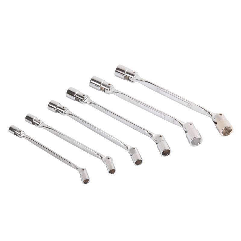 Chave inglesa-chave de soquete ajustável da extremidade 6PCS dobro-SWS1008